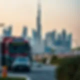 Dubai skyline showcasing real estate development