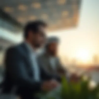 Investors and Real Estate Opportunities Investors analyzing real estate opportunities