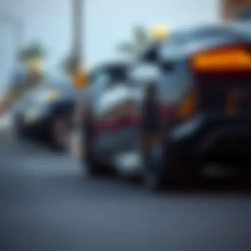Luxury car rental experience in Dubai