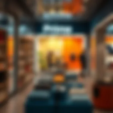 Retail Showcase of Prime in Dubai A vibrant display of Prime products in a Dubai retail store