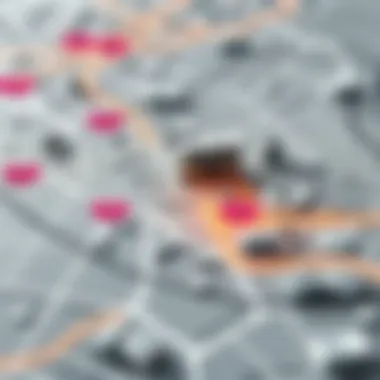 Key Neighborhoods and Rental Prices in Al Ain A map highlighting key neighborhoods in Al Ain with rental prices