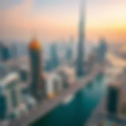 Aerial view of Dubai's skyline highlighting Al Fardan Real Estate properties