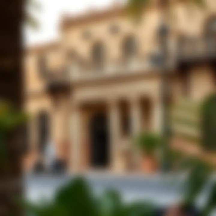 Historical building associated with Al Fardan Real Estate