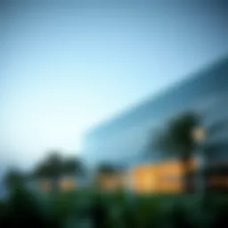 Overview of Al Saqer Facilities Management LLC headquarters showcasing modern architecture