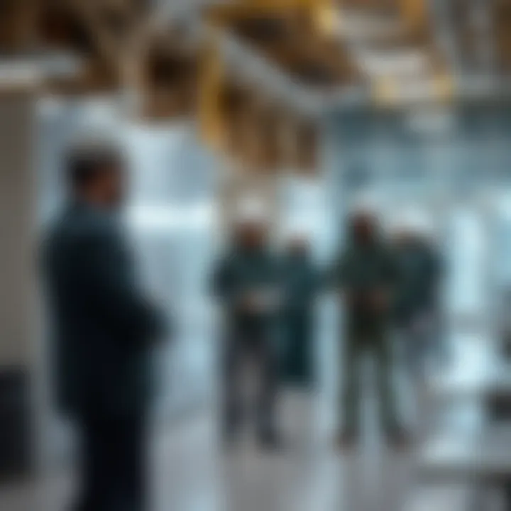 Team collaboration in enhancing facility operations reflecting strategic approach