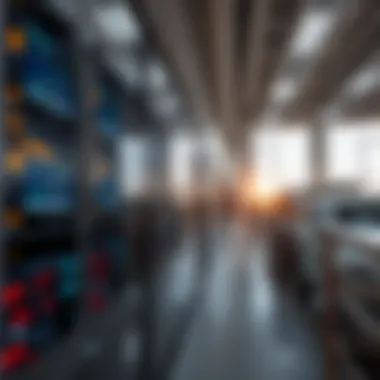 Advanced technology in facility management operations illustrating efficiency