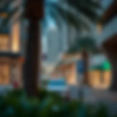 Surrounding neighborhood of Al Sayegh Building exhibiting local amenities and infrastructure