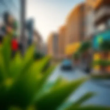 Dynamic commercial area in Alqana