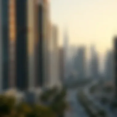 Emerging Neighborhoods in Dubai Map highlighting emerging neighborhoods in Dubai