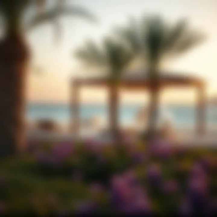 Breathtaking beachfront at Azizi Beach Oasis with clear blue waters