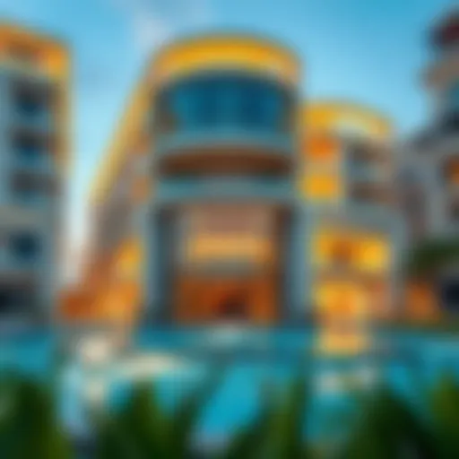 Stunning exterior view of Azizi Freesia showcasing modern architecture