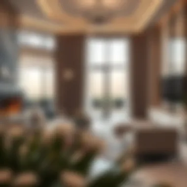Elegant Interiors of Azizi Freesia Luxurious living space inside Azizi Freesia with elegant furnishings