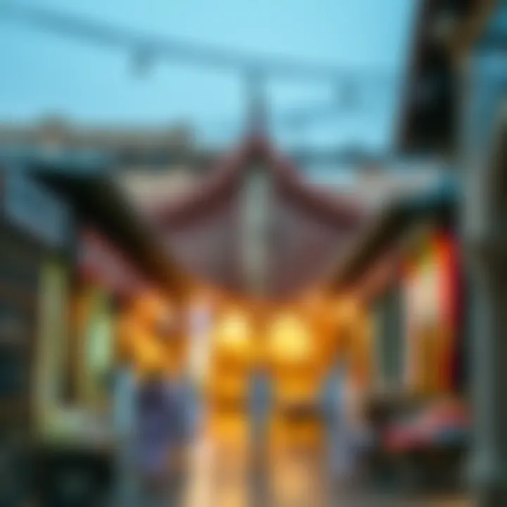 Traditional souk reflecting cultural heritage