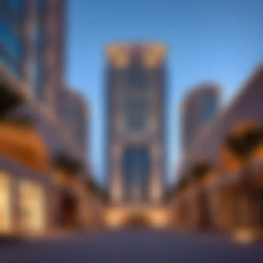 Stunning view of Bonnington JLT showcasing its architectural splendor