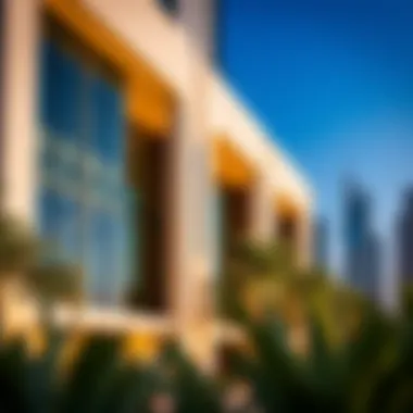 Architectural details of Bonnington Tower