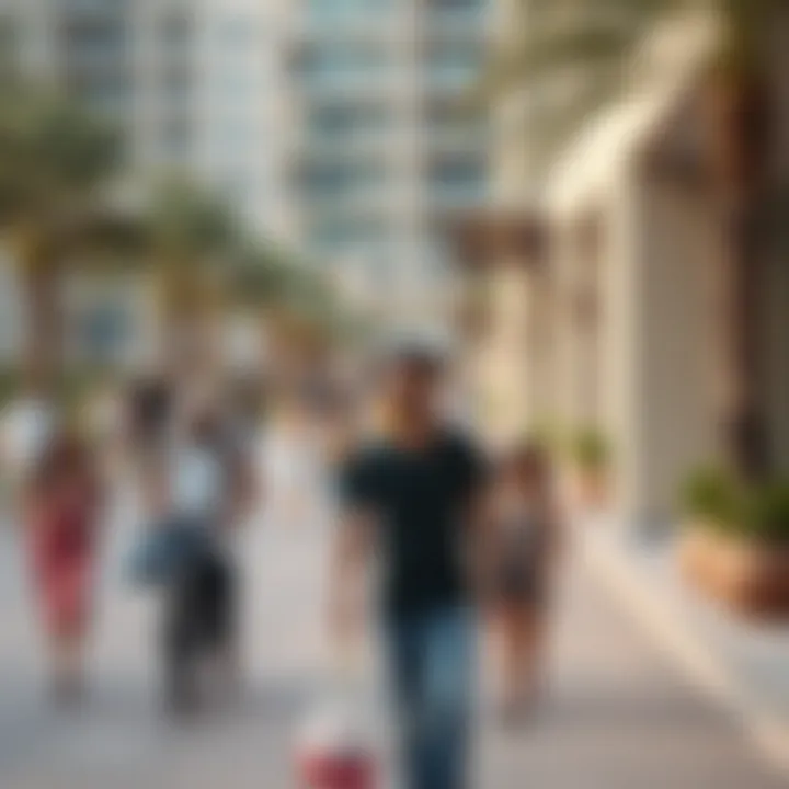 Vibrant community life around Bonnington Tower