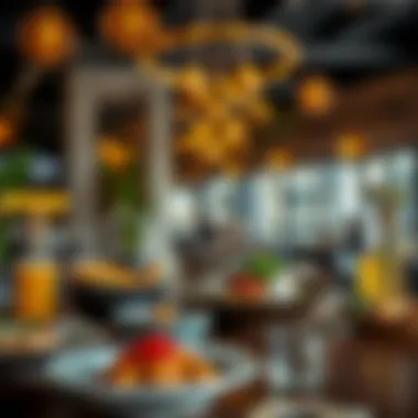 Artfully crafted dishes showcasing local flavors