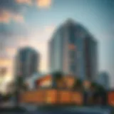 Stunning exterior view of Capital Bay Tower B showcasing its modern architecture