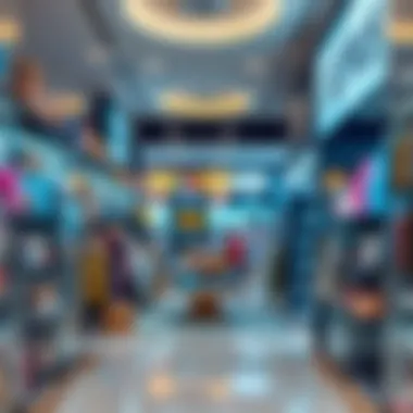 Interior of a retail store within City Center Mirdif filled with diverse products