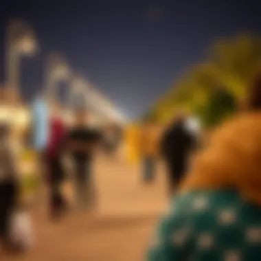 Community Engagement on شارع القدرة Community events taking place on شارع القدرة, reflecting local culture and engagement.