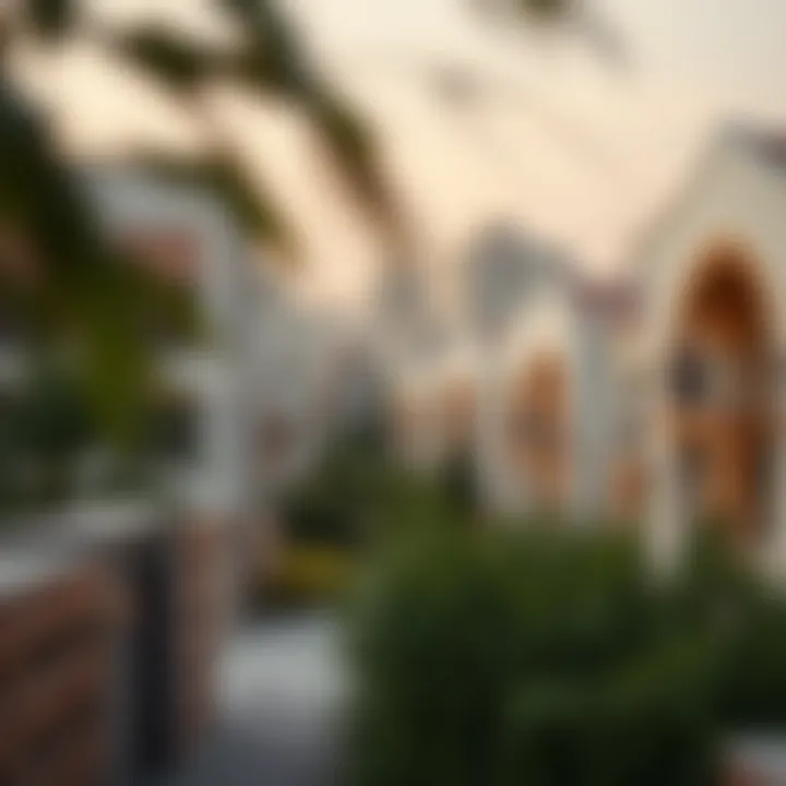 Residential neighborhoods in Dubai