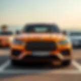 Luxurious car rental options in Dubai