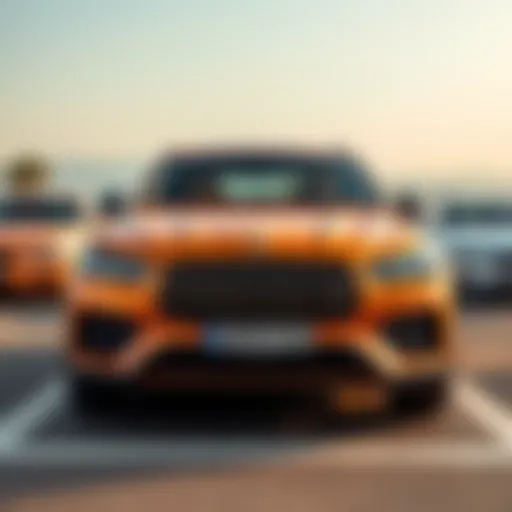 Luxurious car rental options in Dubai