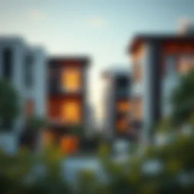 Modern Architecture in Dubai Modern architectural designs in Dubai's residential zones