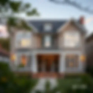 Stunning Home Exterior Transformation Before and after transformation of a home exterior