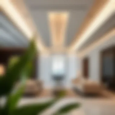Interior Amenities of Concord Tower Interior showcasing modern amenities and elegant finishes within Concord Tower.