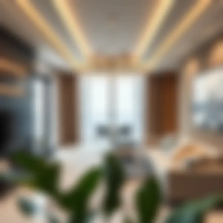 Modern apartment showcasing interior design in Dar Al Karama