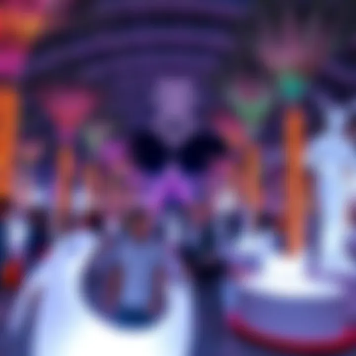 Visitors enjoying the immersive exhibitions at Dubai Garden Glow