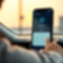 Ekar car rental service showcasing mobile app interface