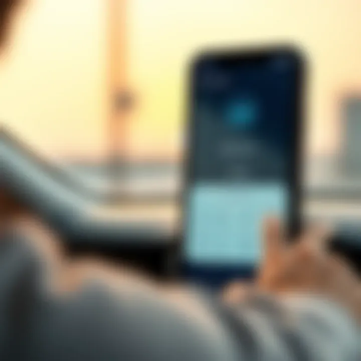 Ekar car rental service showcasing mobile app interface