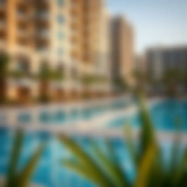 Well-designed amenities including pools and recreational areas