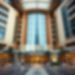 Exterior view of Mall of the Emirates showcasing its architecture