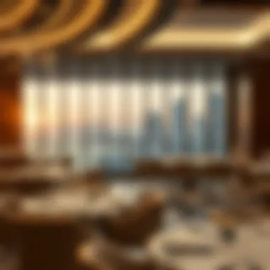 Gourmet dining experience at Address Hotel JBR