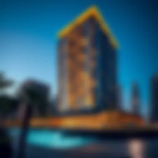 Stunning architectural design of Address Residences in Dubai's Opera District