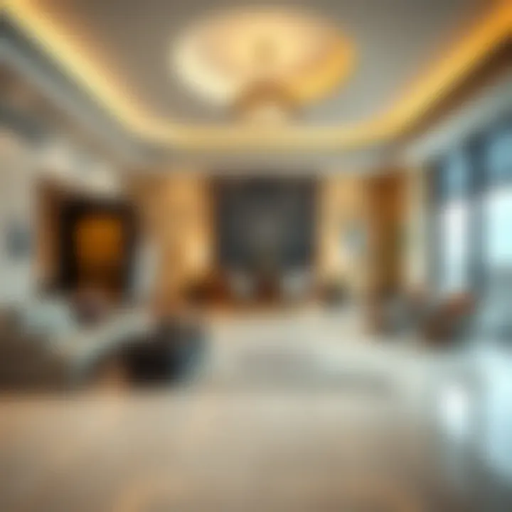 Welcoming reception area of a budget hotel