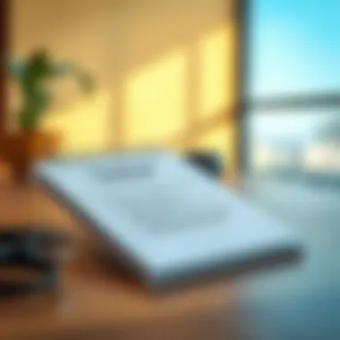 Tips for renters displayed on a notepad
