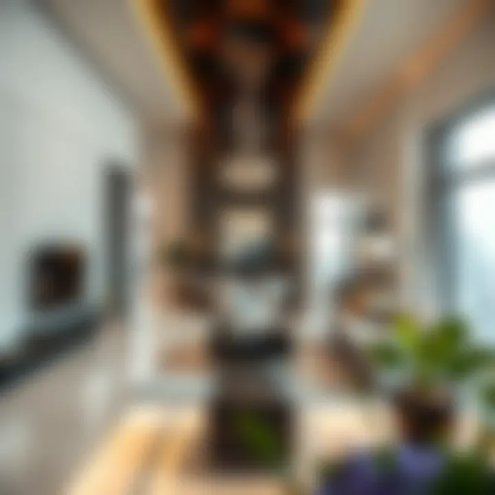 Modern Living: Interior Elegance in Dubai Luxurious interior design of a modern Dubai residence