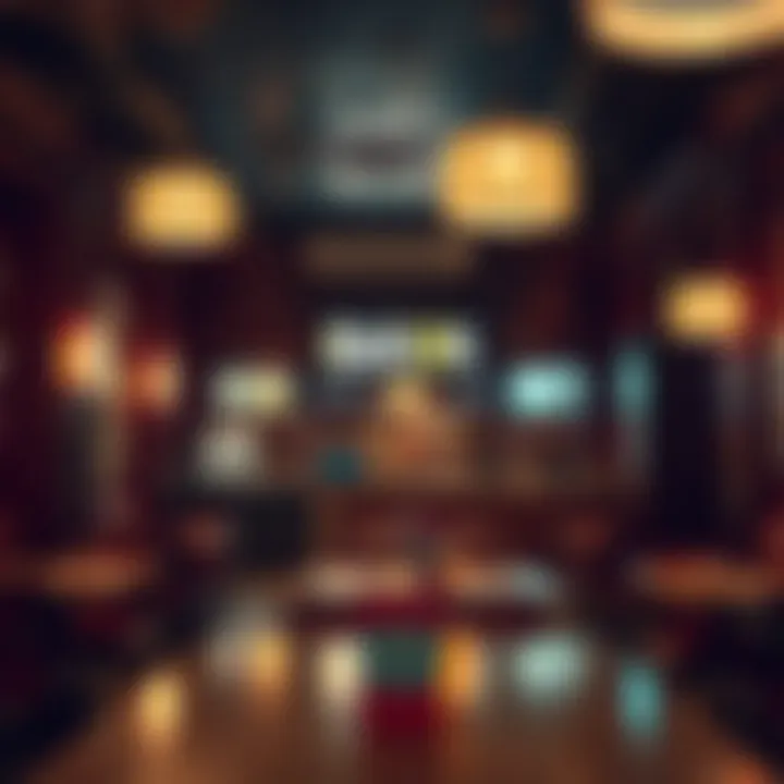 Interior ambiance of Al Baik restaurant