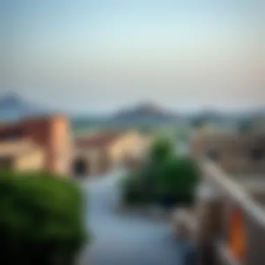 Scenic view of Al Fahidi's historical landscape