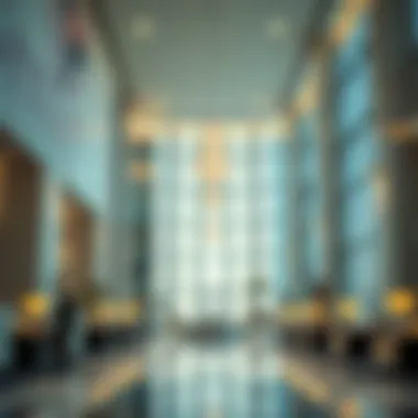 Interior design features highlighting modern aesthetics