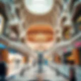 Architectural marvel of Al Quoz Mall showcasing unique design elements