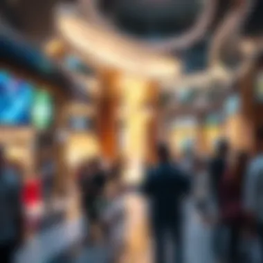 Visitors enjoying the cultural events hosted at Al Quoz Mall