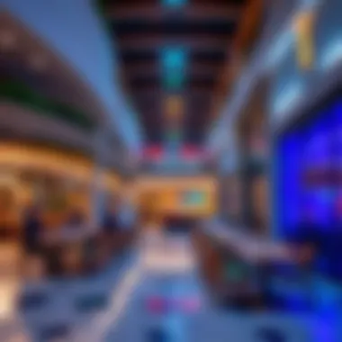 Diverse dining options at Al Quoz Mall offering global cuisines