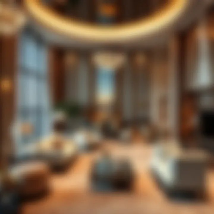 Interior design showcasing Al Yasmeen Building amenities