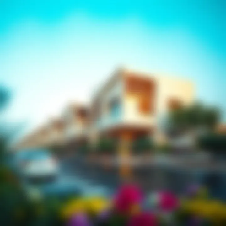 Modern residential properties in العين دبي emphasizing real estate investment potential