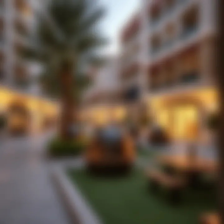 Community amenities in Jebel Ali neighborhood